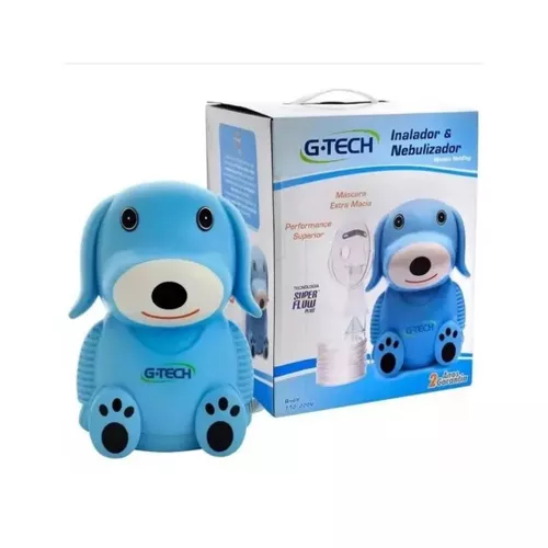 Cupom Inalador E Nebulizador G-Tech Infantil Cachorro Azul Nebdog Na Americanas